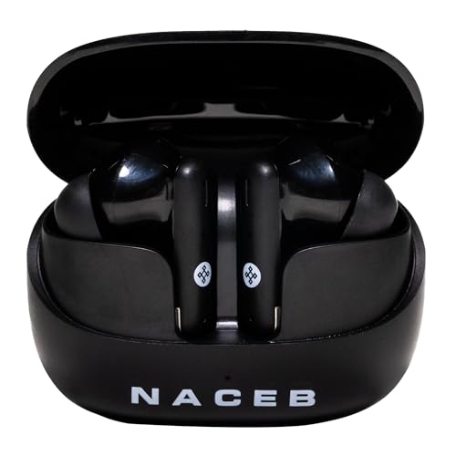 Audifonos naceb na-0322 in-ears bluetooth 5.3 usb tipo c  control tactil ans+enc