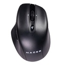 Mouse Dual Inalambrico Naceb NA-0139N USB 2.4 Bluetooth 1600 DPI Con 5 Botones