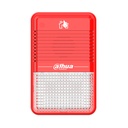 Estrobo Sirena Convencional Dahua DHI-HY-C151 75 dB(A) a 3 m Cumple con Norma: EN54-3:2014 EN54-23:2010  2 Hilos