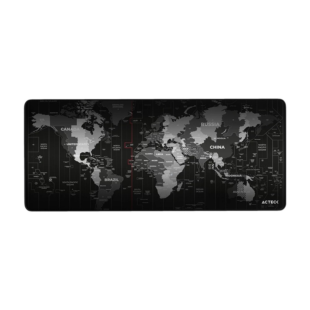 Mousepad Gamer Acteck Vibe Flow World MT494W 800x350mm Grosor 3mm