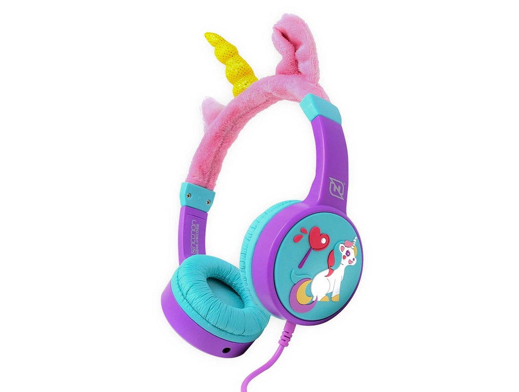 Diadema unicornio necnon nbhk-unicorn conector y puerto aux extra 3.5 no toxico