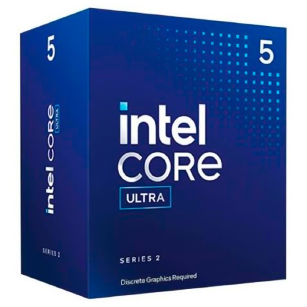 Procesador Intel Core Ultra 5 225F IA S-1851 10CORES Con Disipador Sin Graficos 