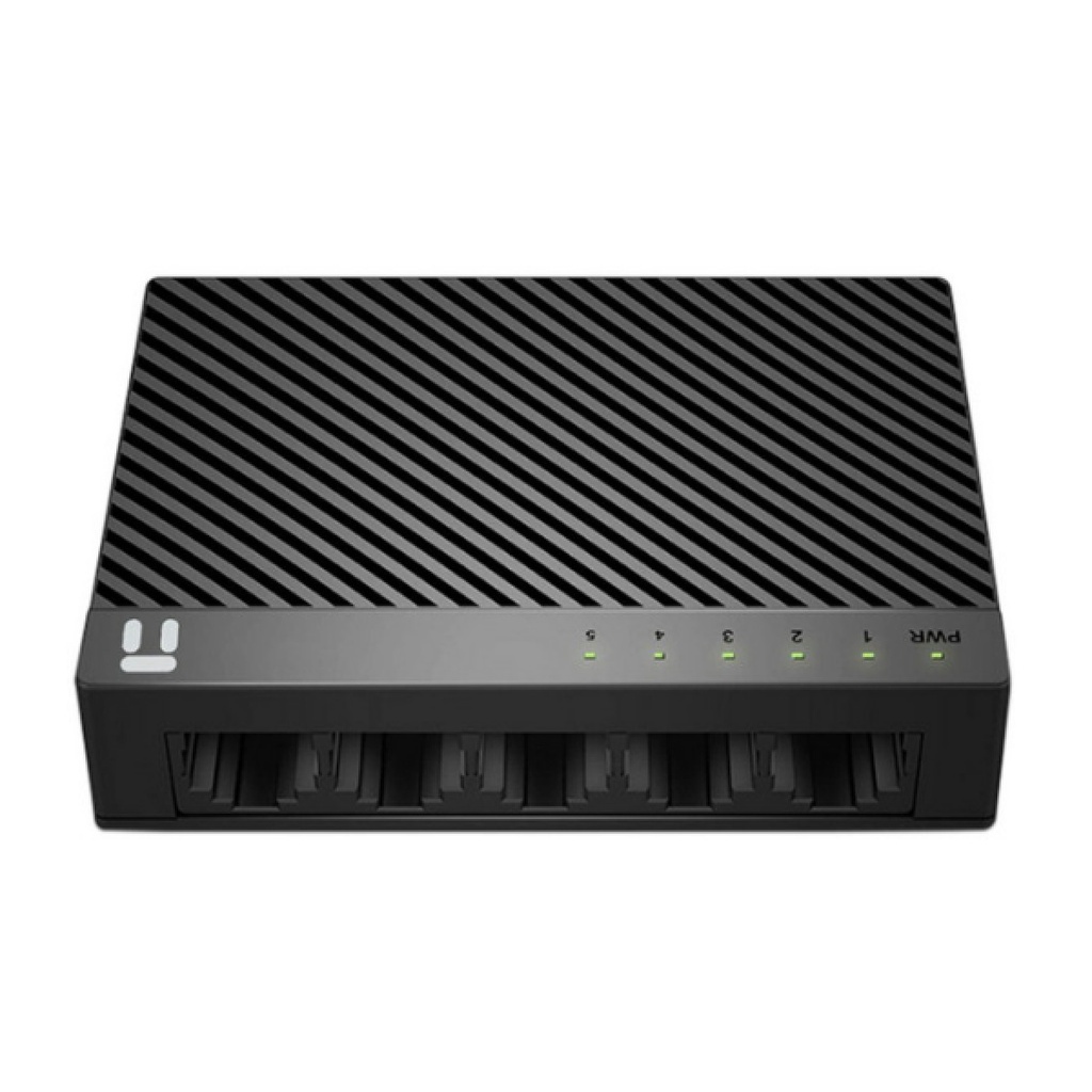 Switch Netis ST3105C 5x 10/100Mbps Switch de Escritorio con Seguro de Conector Incorporado No Administrable