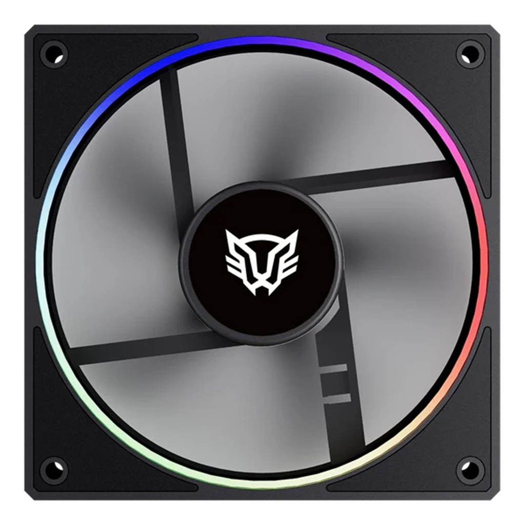 Ventilador Balam Rush Eolox Bora-R EXB85R 120mm 600-1600 RPM 7 Aspas (Inversas) ARGB 3 Pin