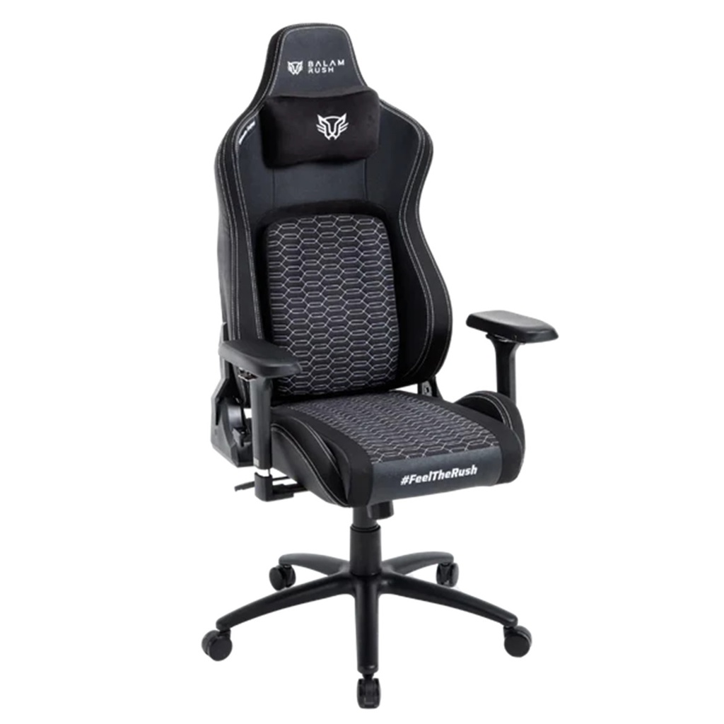 Silla Gamer Balam Rush Ultimate MAX U3 PU+Alcantara Clase 4 Soporta 150kg