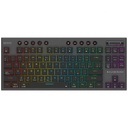 Teclado Mecánico Gamer Balam Rush Dominate Expert GK959 LED RGB TKL Switch Brown RF Inalámbrico/Bluetooth