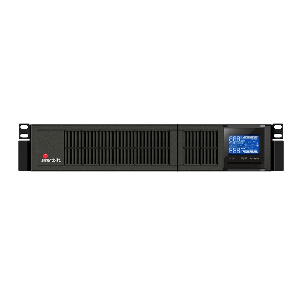 No Break Smartbitt SBOL3KRT-2 Online 2400W 3000VA Entrada 55-150V Salida 220V 4 Contactos