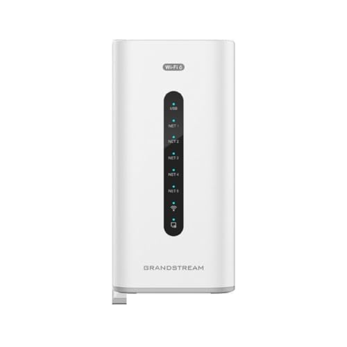 Dispositivo 4 en 1 gcc6010w grandstream conmutador ip / firewall / ruteador vpn / swicth 5 puertos 100/1,000mbps / 3 puertos wan / wifi 6 2.4/5.0ghz / administrable cloud gdms