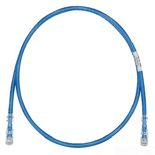 Cable de parcheo tx6, utp cat6, 24 awg, cm, color azul, 7ft
