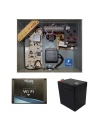 Yonusa packey12000127p - paquete de energizador de 12,000v para un cerco eléctrico de hasta 3500 mts lineales/ incluye modulo wi