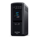 No Break CyberPower CP1000PFCLCD Línea Interactiva 600W 1000VA Entrada 88V-144V Salida 120V 5 Salidas