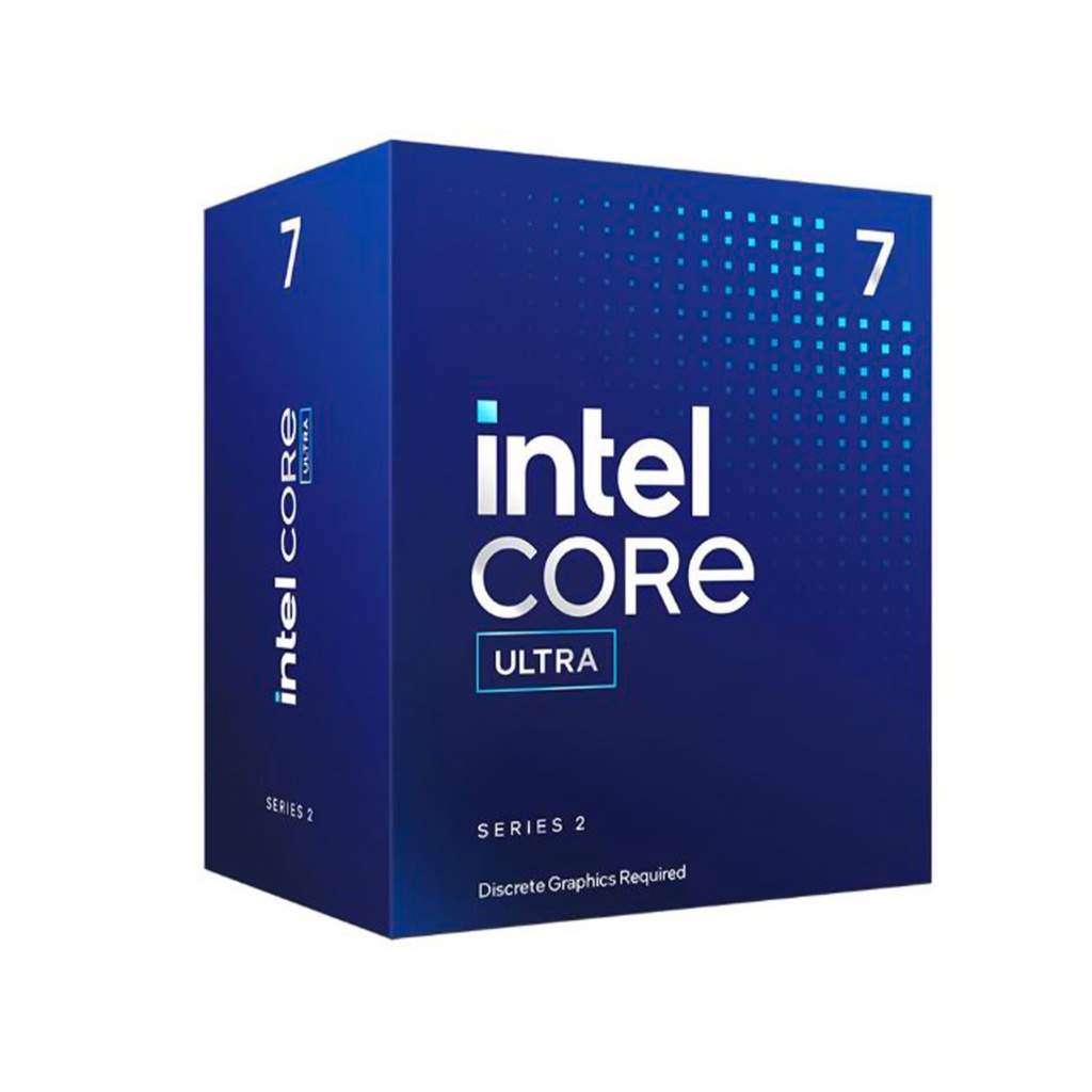 Procesador Intel Core Ultra 7 265F IA S-1851 20 Cores Con Disipador Sin Graficos 