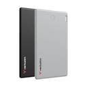 Rastreadores y localizadores verbatim, resistente al polvo/agua, ip66, 1440h, apple find, gris/negro