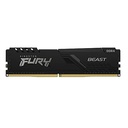 Memoria ram kingston dimm ddr4 16gb 3200mt s fury beast black xmp cl16 288pin 1.35v c