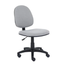 Silla básica  nextep ne-650bg de altura ajustable color gris - base giratoria tela en malla ajustable 10 cm