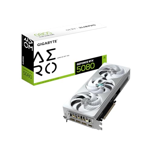 Tarjeta de video gigabyte gv-n5080aero oc-16gd procesamiento de gráficos geforce rtx™ 5080 -