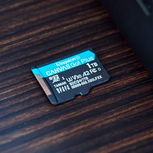Memoria micro-sd kingston technology canvas go plus 256gb, 200 mb/s, clase 10