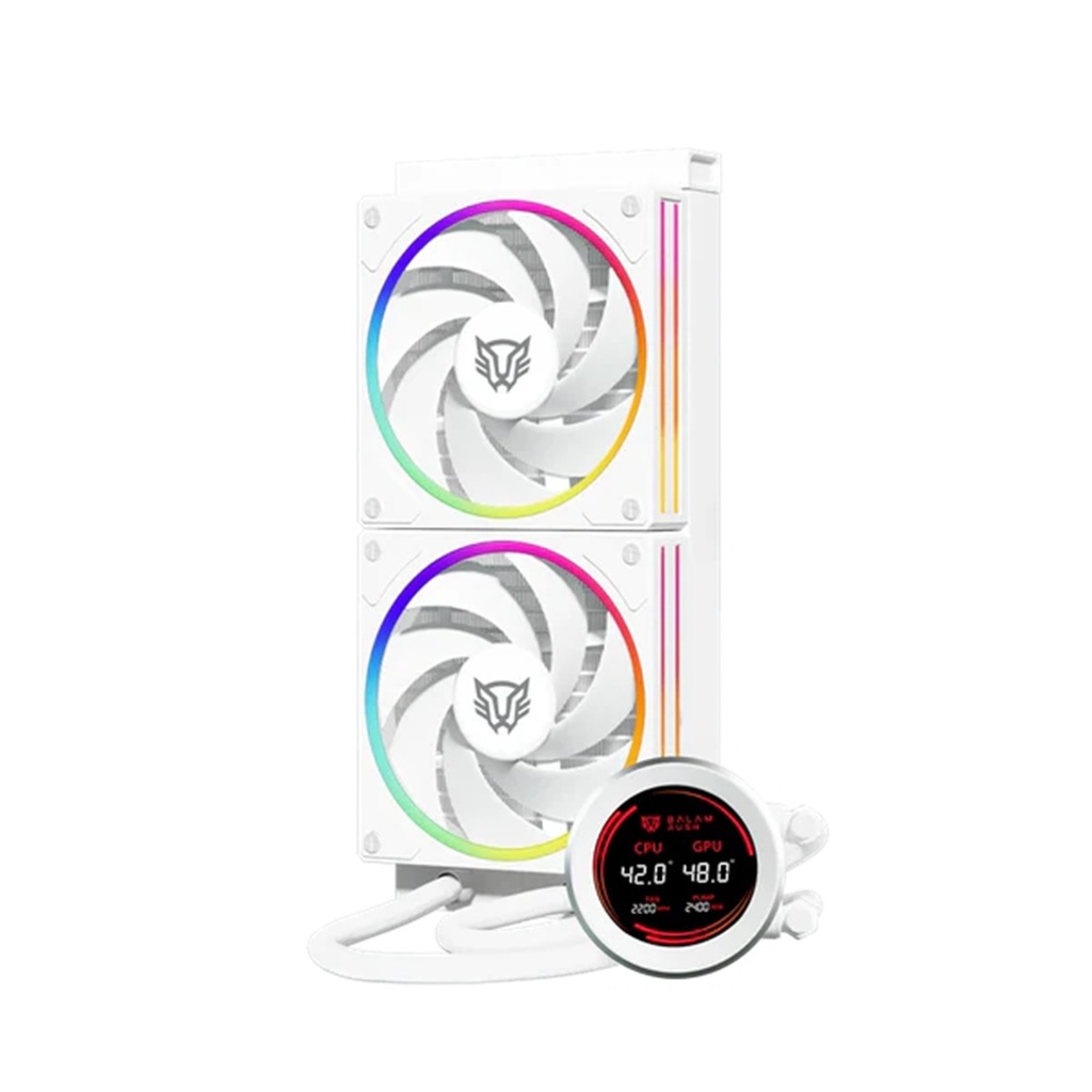 Enfriamiento Liquido Balam Rush Hydrox Expert HYX24 Display LCD 2.1" 2x 120mm