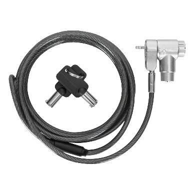 BRobotix Candado de Llave para Laptop 6005651, 1.8 Metros