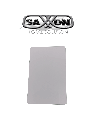 Saxxon saxthf01- tag de pvc uhf pasivo / compatible con ast151002 & ast151003 / epc gen2