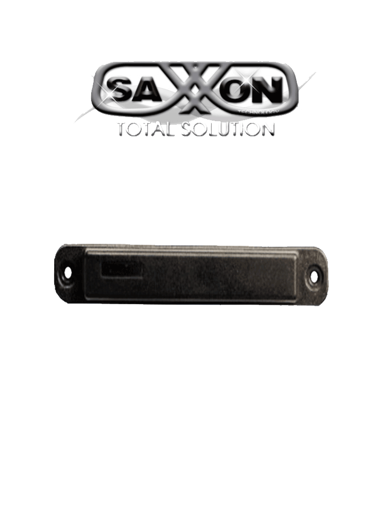Saxxon aschf03 - tag de pvc uhf / adherible / 902 a 928mhz / 2056 bits /  id 94 bits / hasta 12m
