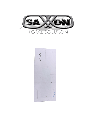 Saxxon thf02 - tag de papel adherible / altas temperaturas / compatible con ast151002 & ast151003