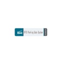 Zkteco uhft4 - tag adherible para vehículos tecnología uhf / blanco / folio impreso / rango de frecuencia 902 a 928 mhz / compat