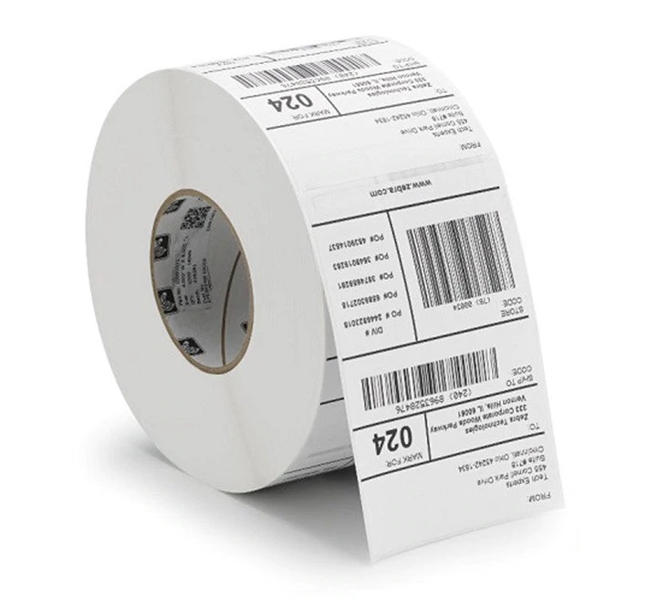 Rollo de Etiquetas Zebra Z-Perform 2000D de 4" x 3", 840 Etiquetas