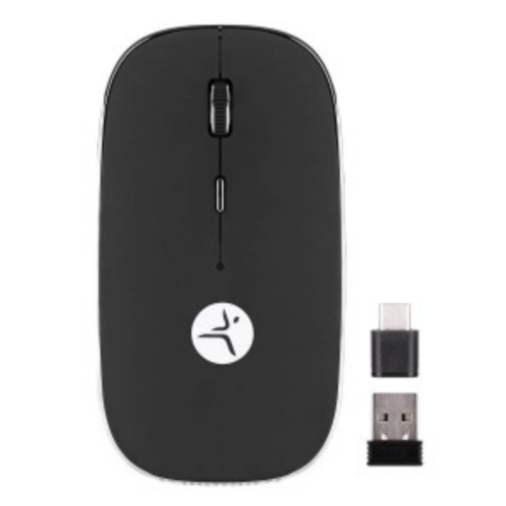 Mouse Inalambrico Techzone TZACMOI30 1200 DPI Recargable USB Con Mousepad