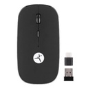Mouse Inalambrico Techzone TZACMOI30 1200 DPI Recargable USB Con Mousepad