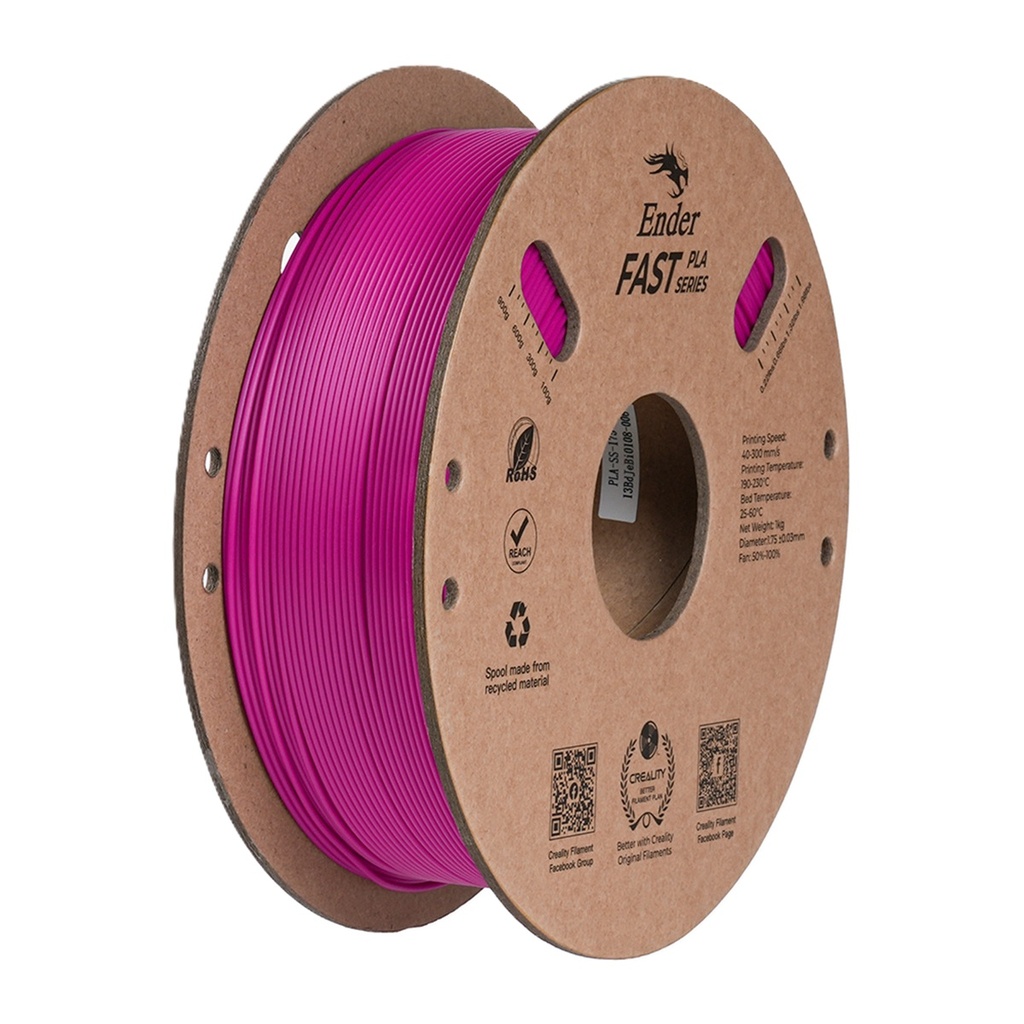 Filamento Creality Pla Hyper Morado 1.75mm 1kg 