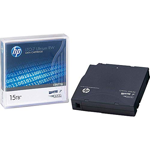Cartucho de datos hpe lto-7 ultrium de 15 tb rw 700 mb s