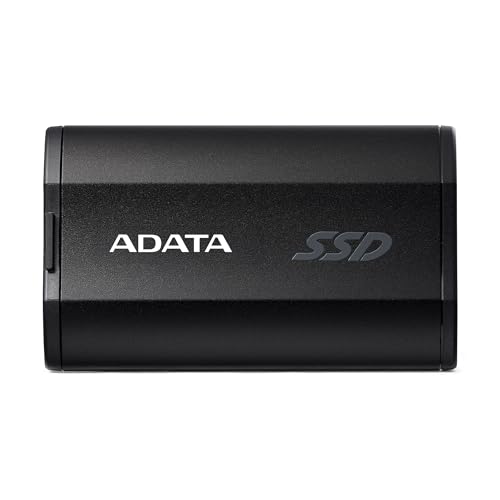 Ssd externo adata sd810 500gb usb-c 3.2 2,000mb/s (sd810-500g-cbk)