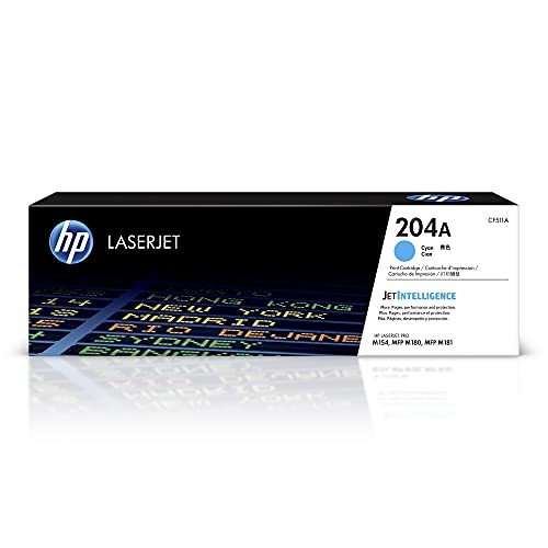 Toner hp 204a cian laserjet cf511a