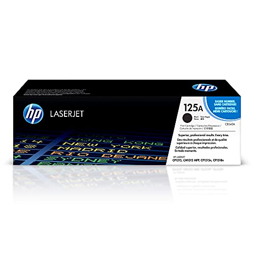 Toner hp 125a negro para laserjet cp1215 1515n cb540a