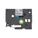 Cinta Laminada Brother Estandar Texto Negro Sobre Cinta Blanca 9mmx8m 