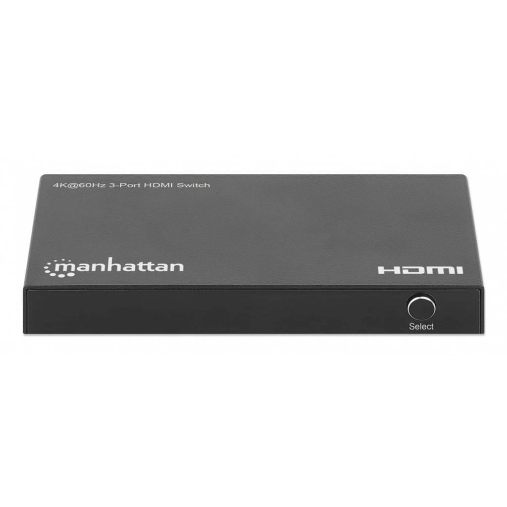 Switch HDMI Manhattan 208222 3x HDMI 3840x2160 4K 