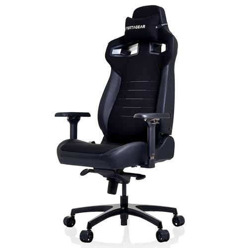 Silla gamer vertagear vg-pl4800se_cb pl4800 x-large hygennx carbon black edition led rgb upgradable