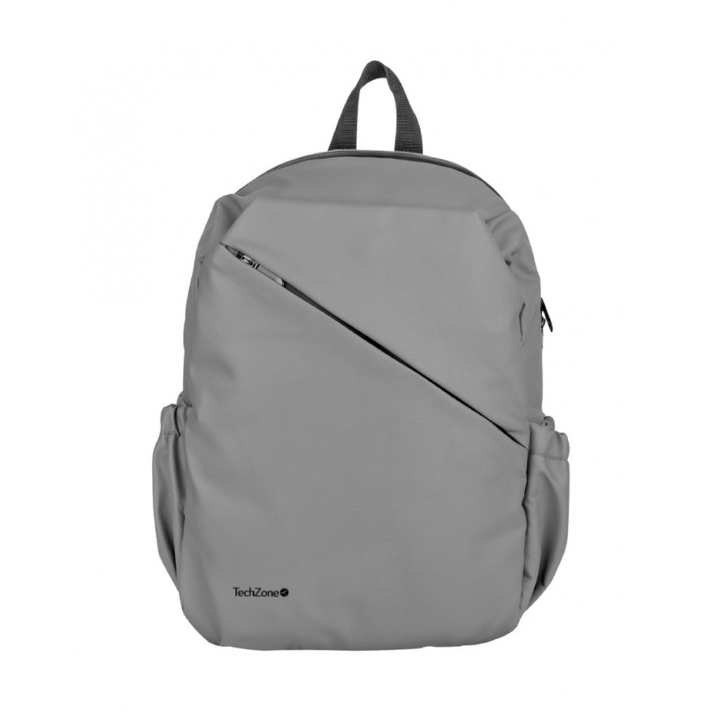 Mochila TechZone TZLBP29-G de Poliéster Para Laptop 16"
