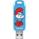 Memoria sandisk 128gb usb 3.2 smurfs papa pitufo lectura 130mb