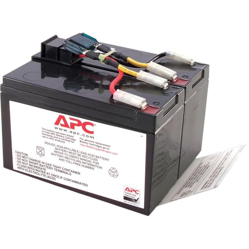Batería de reemplazo apc rbc48 - batería de reemplazo