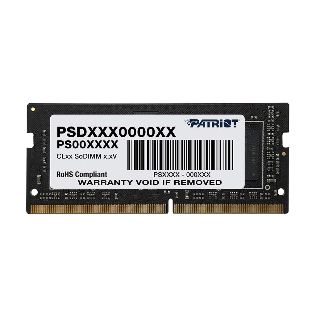 Memoria RAM Patriot Signature Line DDR4 3200MHz 16GB Non-ECC CL22 SO-DIMM
