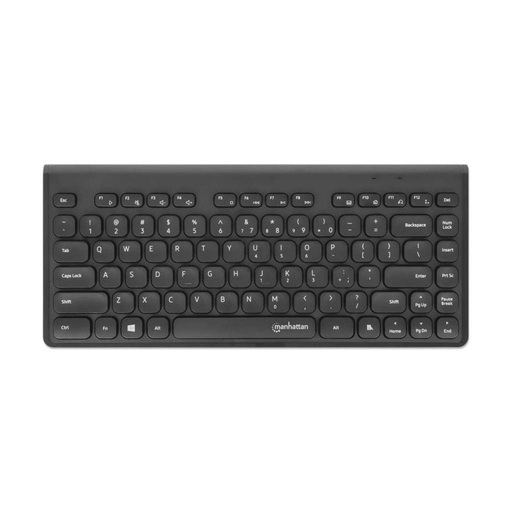 Teclado Manhattan 180764 60% Inalámbrico USB Inglés