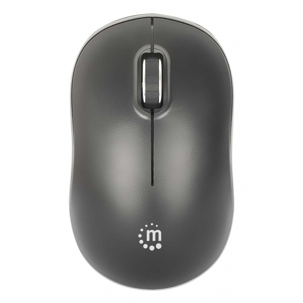 Mouse Manhattan MW3075 Óptico 1.200DPI RF Inalámbrico