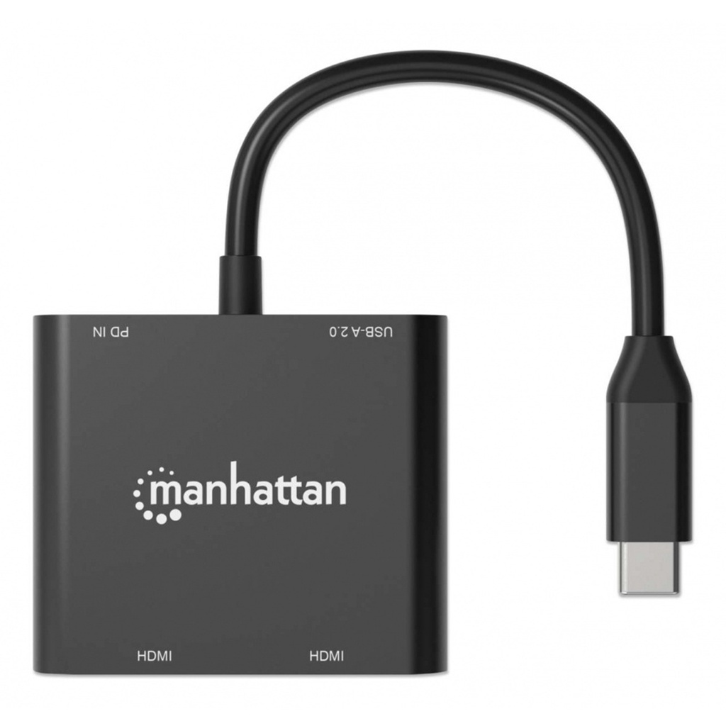 Adaptador USB C Manhattan 154321 USB C Macho - HDMI Hembra 15cm