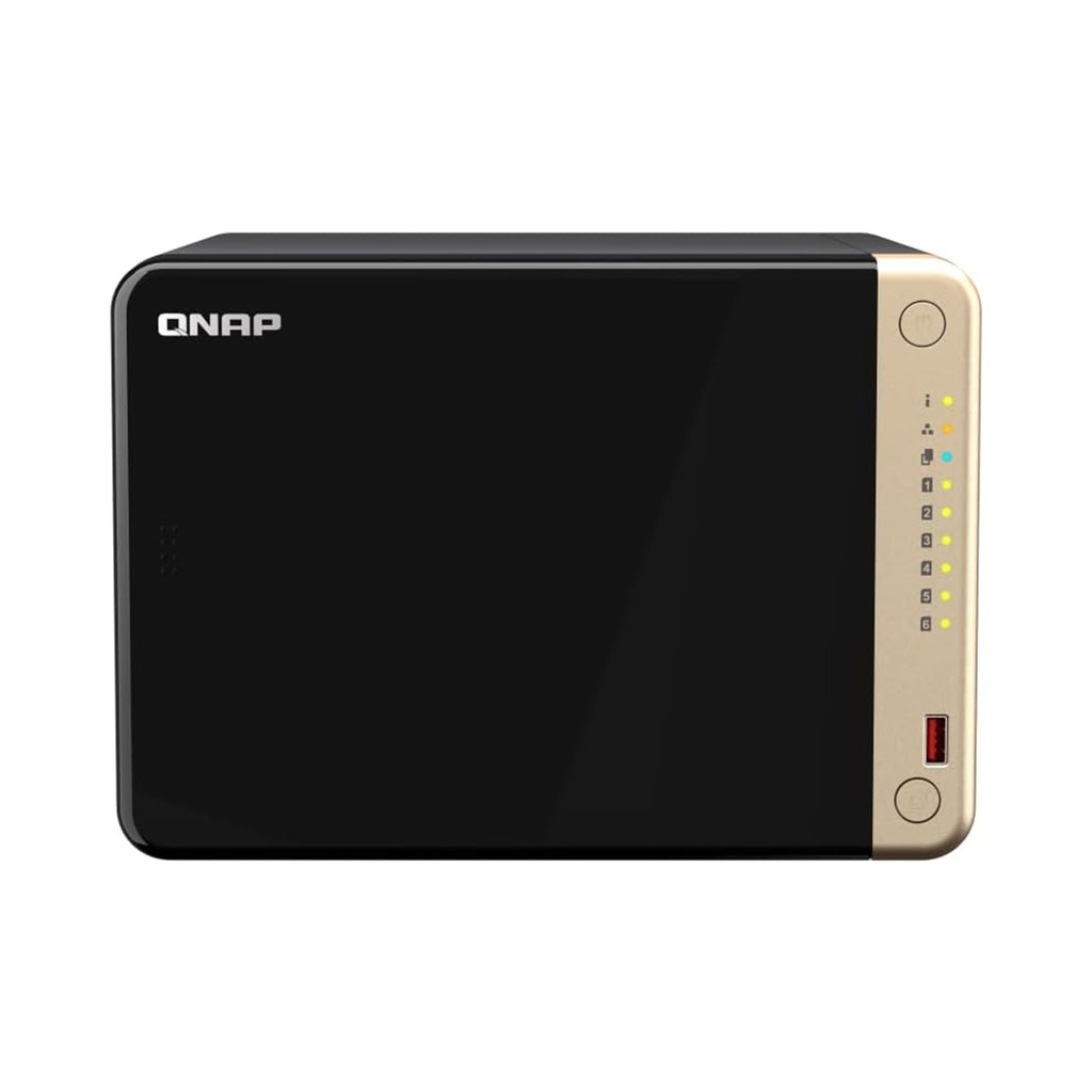 NAS de 6 Bahías QNAP TS-664 8GB Intel Celeron N5095 2GHz SATA lll