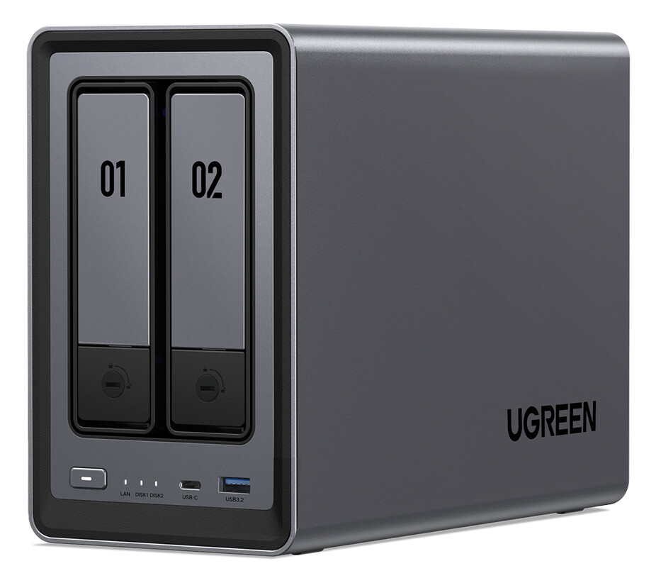 Nasync dxp2800 | so ugos pro |  intel n100 12th gen intel® 4 core™ | 2 bahías sata hasta 48tb | 2-bahias (m.2 nvme) hasta 16tb | 8gb ddr5 (exp. a 16gb) | ethernet 2.5g  | hdmi 4k | 2* usb2.0 | 1*usb 3.2gen | 1* usb 3.2gen2 | 1*usb-c 3.2ge