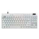 Teclado Mecánico Gamer Logitech PRO X TKL RAPID LED RGB TKL Magnéticos Analógicos Alámbrico USB/Bluetooth Inglés