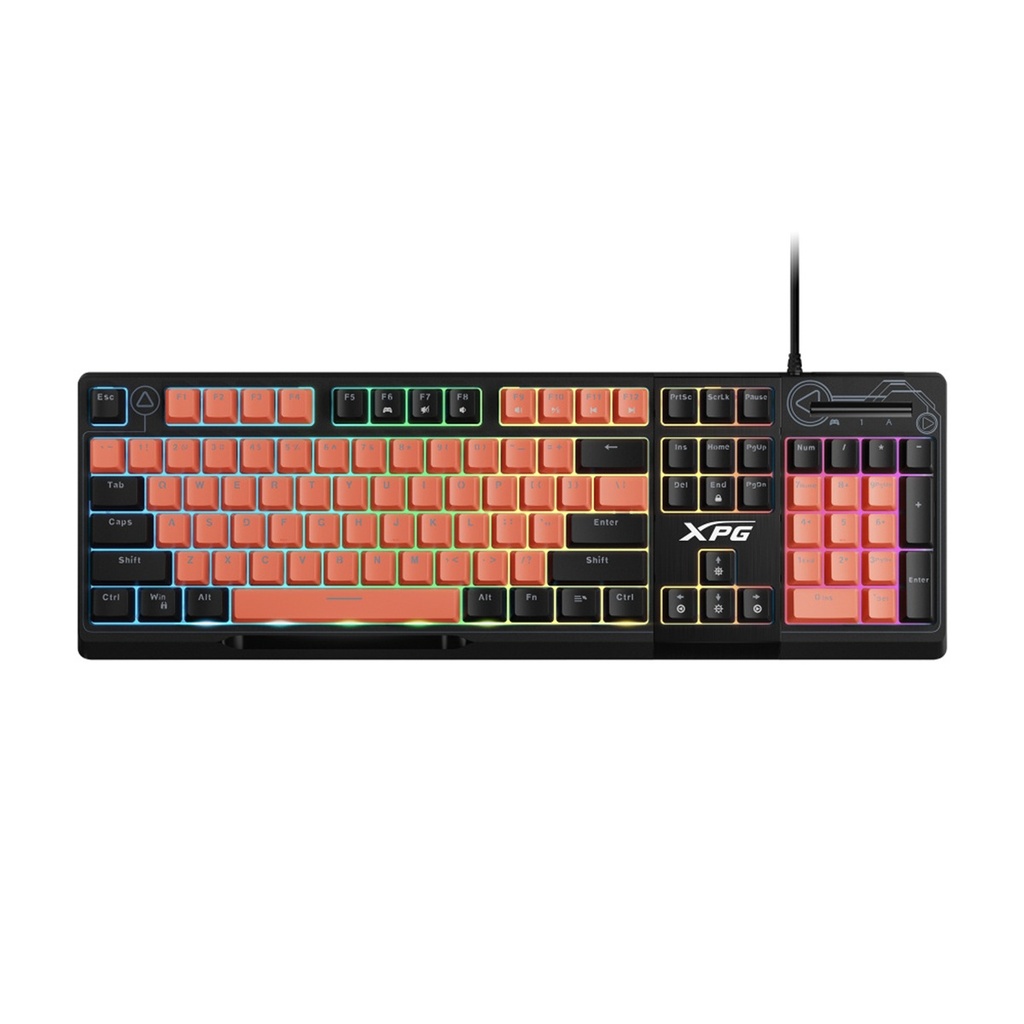 Teclado Gamer XPG Edición Seeker Mera RGB Alámbrico Inglés