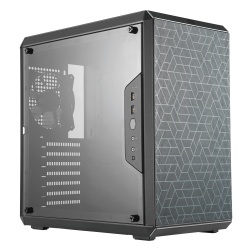 Gabinete para pc cooler master masterbox q500l midi-tower, soporta t. madre atx, micro atx, mini-itx, ventana lateral, ventilado